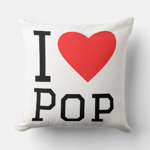 Coussin J'aime la pop