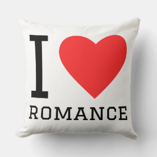 Coussin J'aime la romance