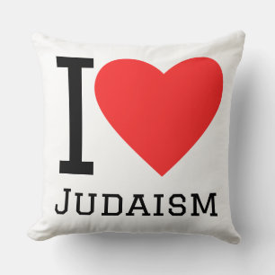 Coussin J'aime le judaïsme 