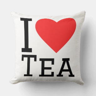 Coussin J'aime le thé