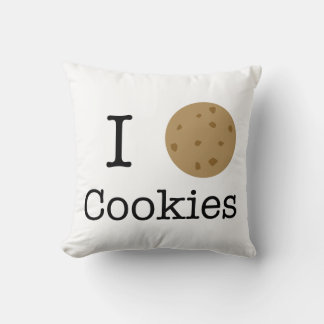 Coussin J'aime les cookies