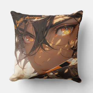 Coussin J'Aime L'Oreiller À Jets Anime