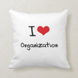 Coussin J'aime l'organisation