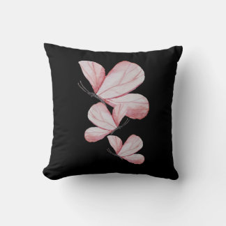 Coussin J'Aime Mes Cadeaux Papillon