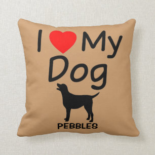 Coussin J'Aime Mon Chien