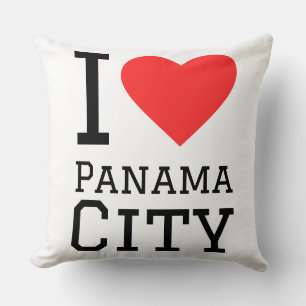 Coussin J'aime Panama City