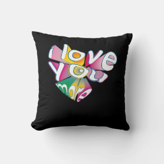 Coussin J'aime plus le style élégant