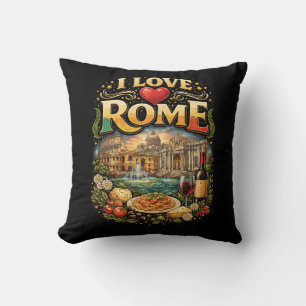 Coussin J'aime Rome