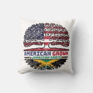 Coussin Jamaïcain Jamaïque États-Unis Américain USA États-