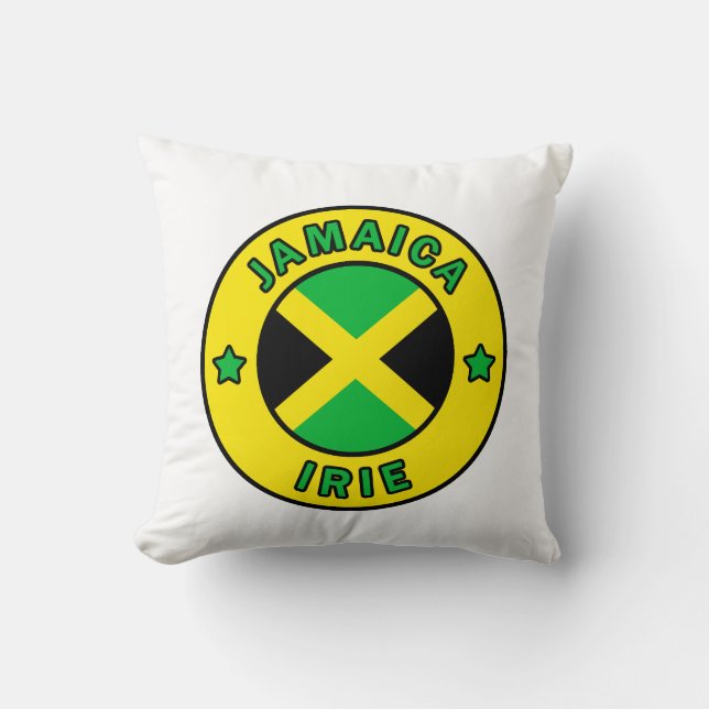 Coussin Jamaïque Irie (Recto)