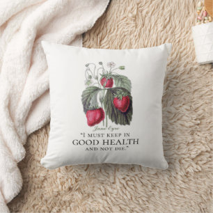 Coussin Jane Eyre - Garder En Bonne Santé - Fraises