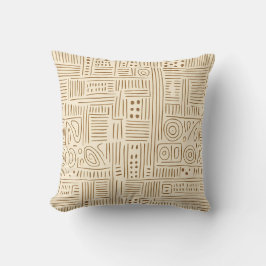 Coussin Japandi beige simple