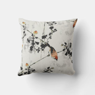 Coussin Japandi vintage japonais