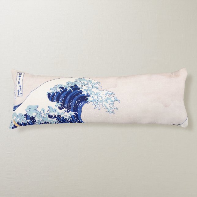 Coussin japonais de corps de vagues (Devant)