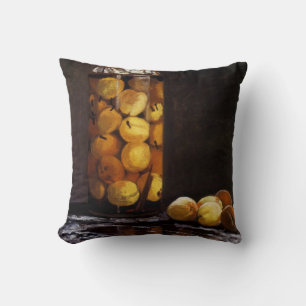 Coussin Jar des pêches