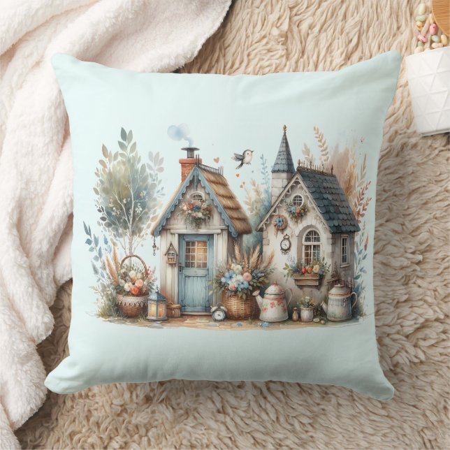 Coussin Jardin de chalet Whimsical (Couverture)