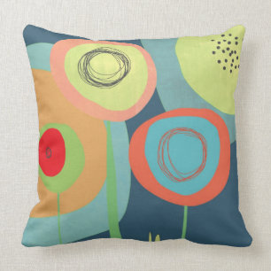 Coussin Jardin de minuit - images des deux côtés