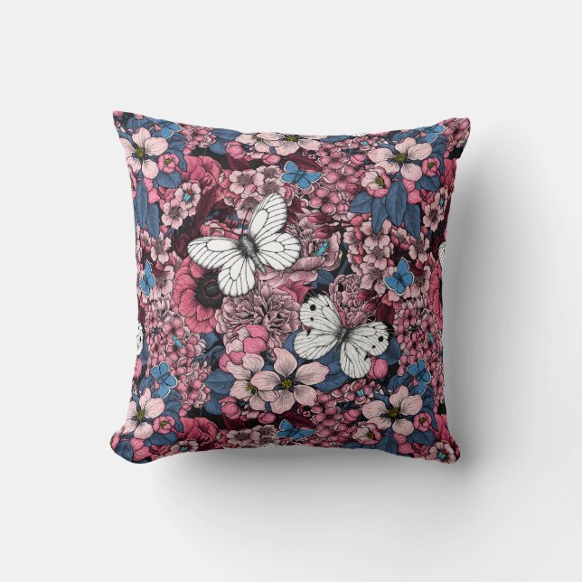 Coussin Jardin de printemps (Recto)