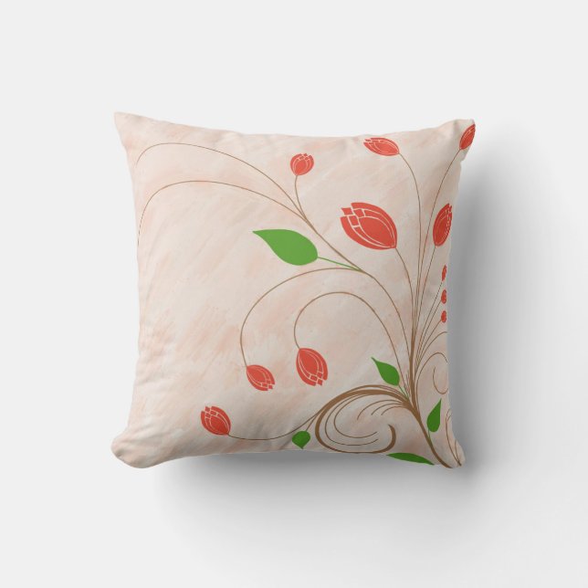 Coussin Jardin de Tulip (Recto)