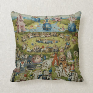 Coussin Jardin des plaisirs terrestres, 1490-1500