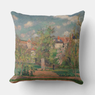 Coussin Jardin en plein soleil, Camille PIssarro, 1876
