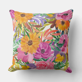 Coussin Jardin fleuri