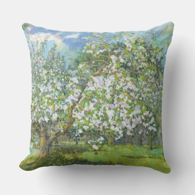 Coussin Jardin fleuri (Recto)