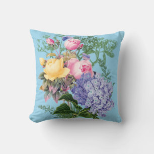 Coussin Jardin rose