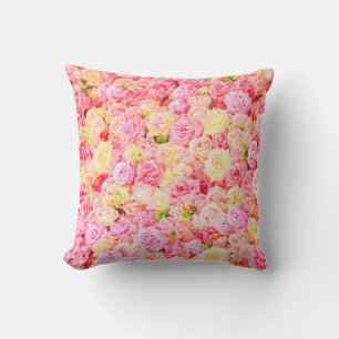 Coussin Jardin rose
