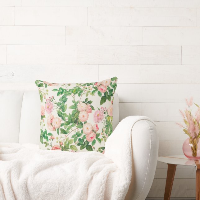 Coussin Jardin rose Roses (Canapé)