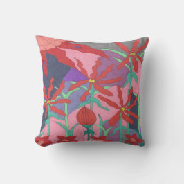 Coussin Jardins d'été à la nuit