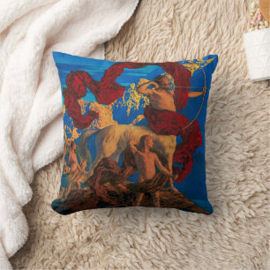 Coussin Jason et son professeur Maxfield Parrish