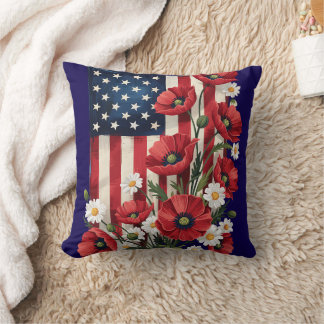 Coussin Jauge Florale Américaine