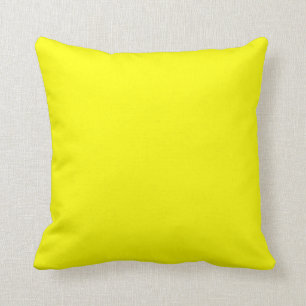 Coussin jaune