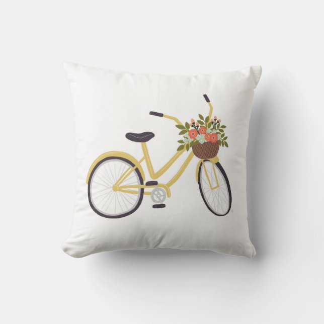 Coussin jaune de bicyclette (Recto)