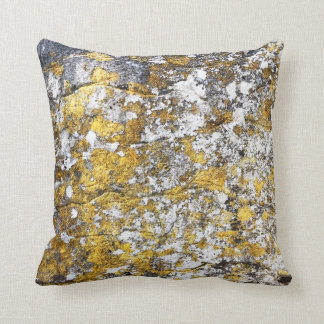 Coussin Jaune et gris