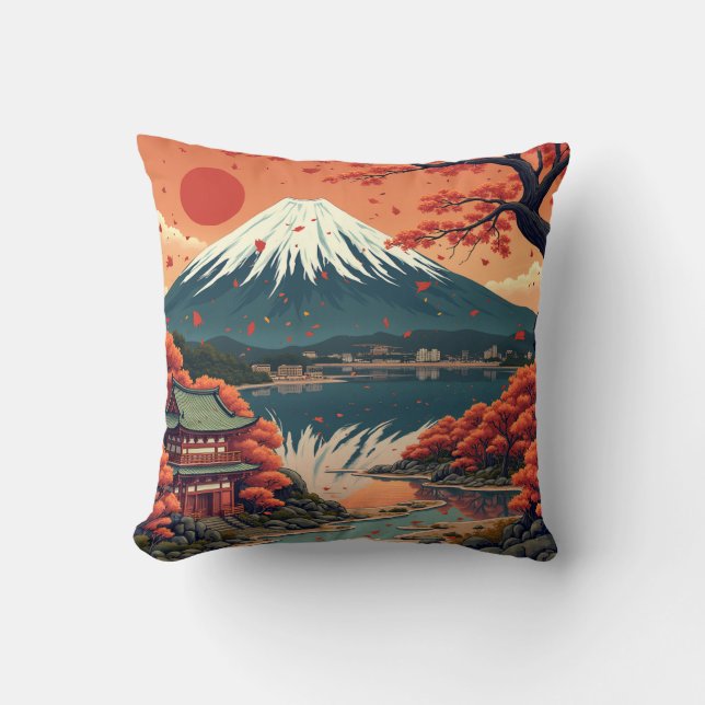 Coussin Jaune japonais (Recto)