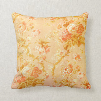 Coussin Jaune vintage et rose de Coussin-Grunge