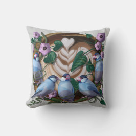 Coussin Java Sparrows, Java Coffee