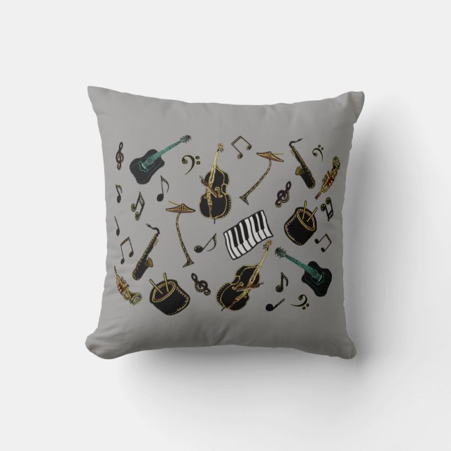 Coussin Jazz il (Recto)