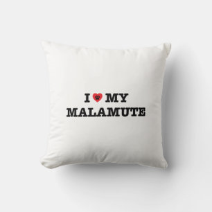 Coussin J'Coeur Mon Malamute