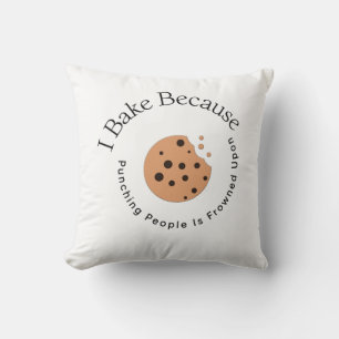 Coussin Je Cuis Parce Que Puncher Les Gens Est Congelé Sur