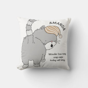 Coussin Je Me Demande Combien De Frappes Naps Aujourd'Hui