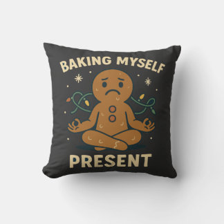 Coussin Je me fais cadeau | Noël drôle et attentif