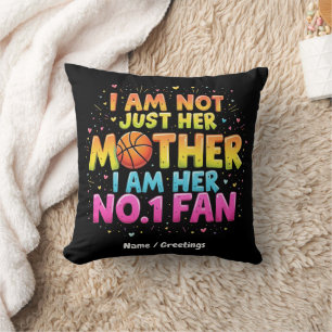 Coussin Je ne suis pas seulement sa mère, je suis sa plus