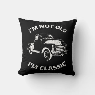 Coussin Je ne suis pas vieux, je suis classique
