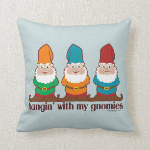 Coussin Je Pense À Mes Gnomes