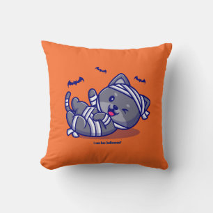 Coussin Je Peux Avoir Halloween ?