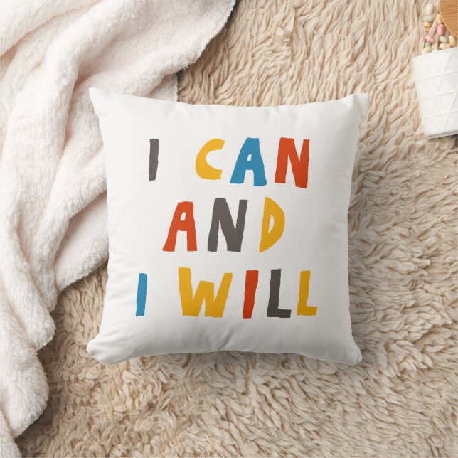Coussin Je Peux Et Je Veux (Couverture)