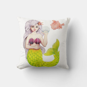 Coussin Je préfère être une Sirène !